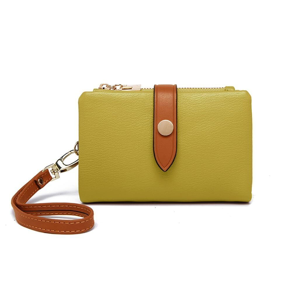 8799 Wallets Small Bifold Rfid Leather Wallets,Compact Wristlet
